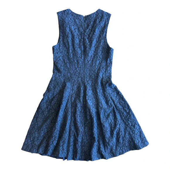 Derek Lam IO Crosby Black Lace A-line Mini Dress Party Cocktail Evening - Picture 7 of 12